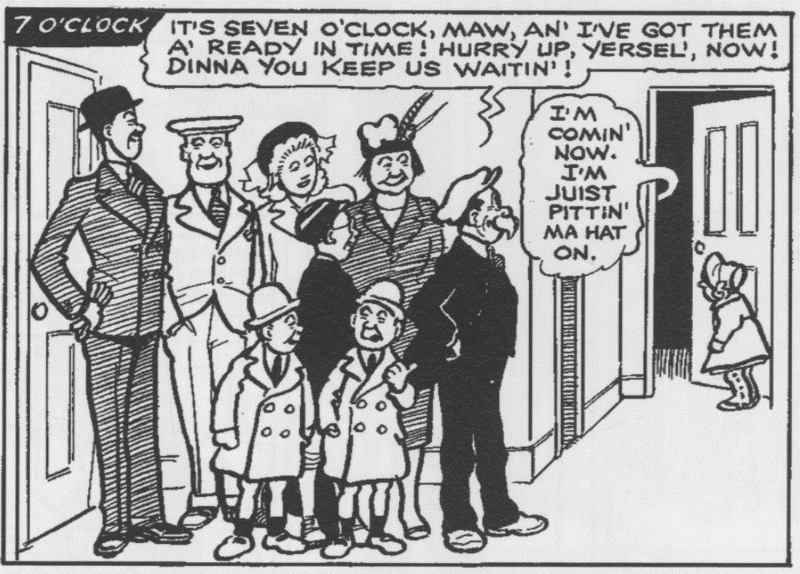 The Sunday Post celebrates 80 years of The Broons comic strips - Sunday ...