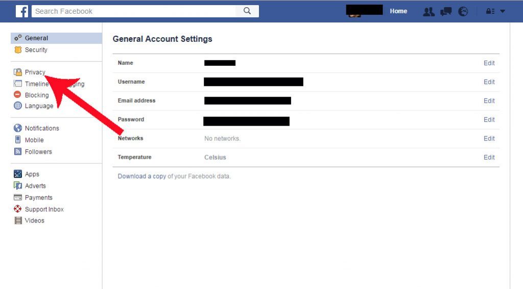 fastest way to edit photo privacy on fb