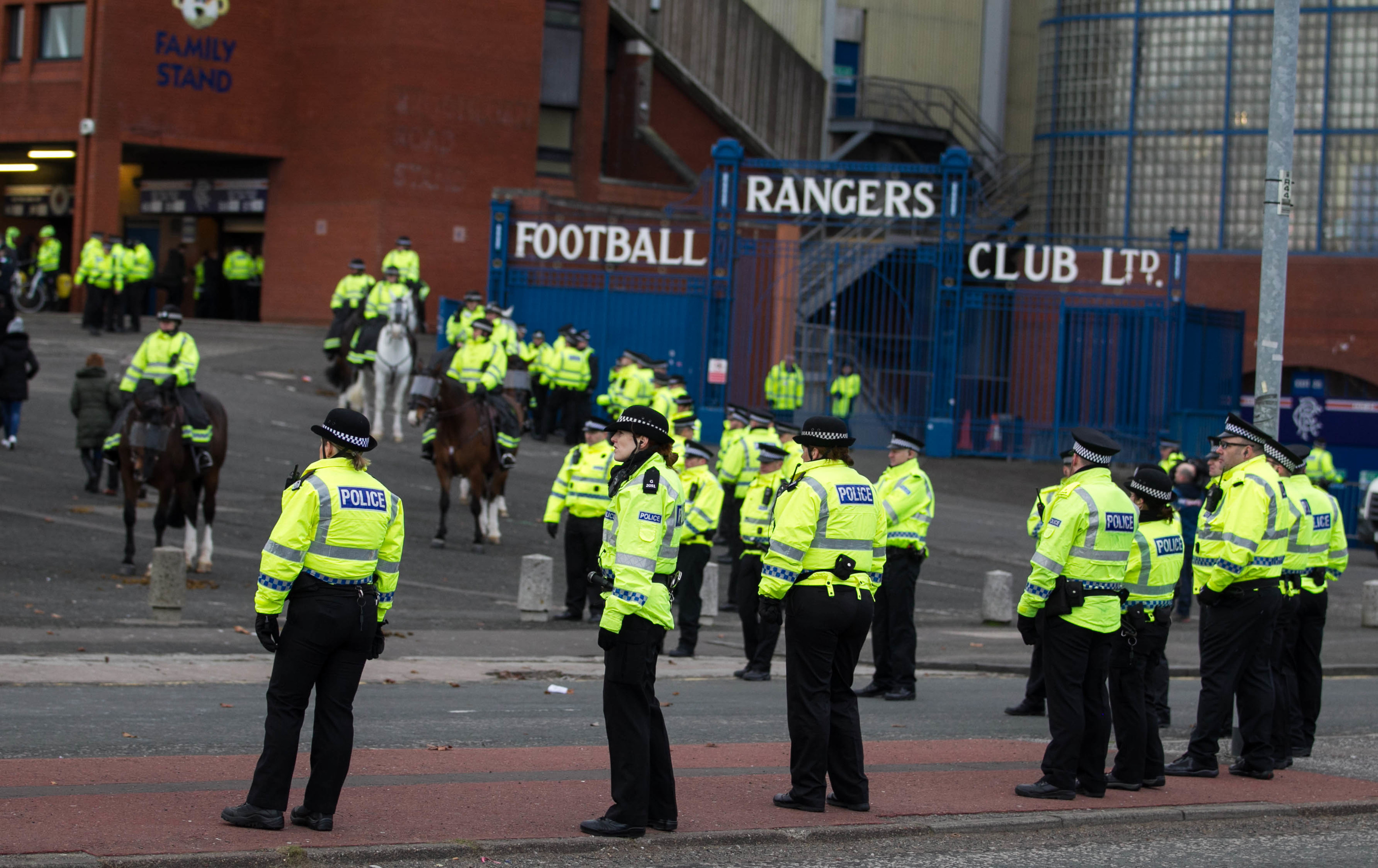 Police found 'potentially dangerous items' stashed at Ibrox before Rangers  v Celtic - Irish Mirror Online