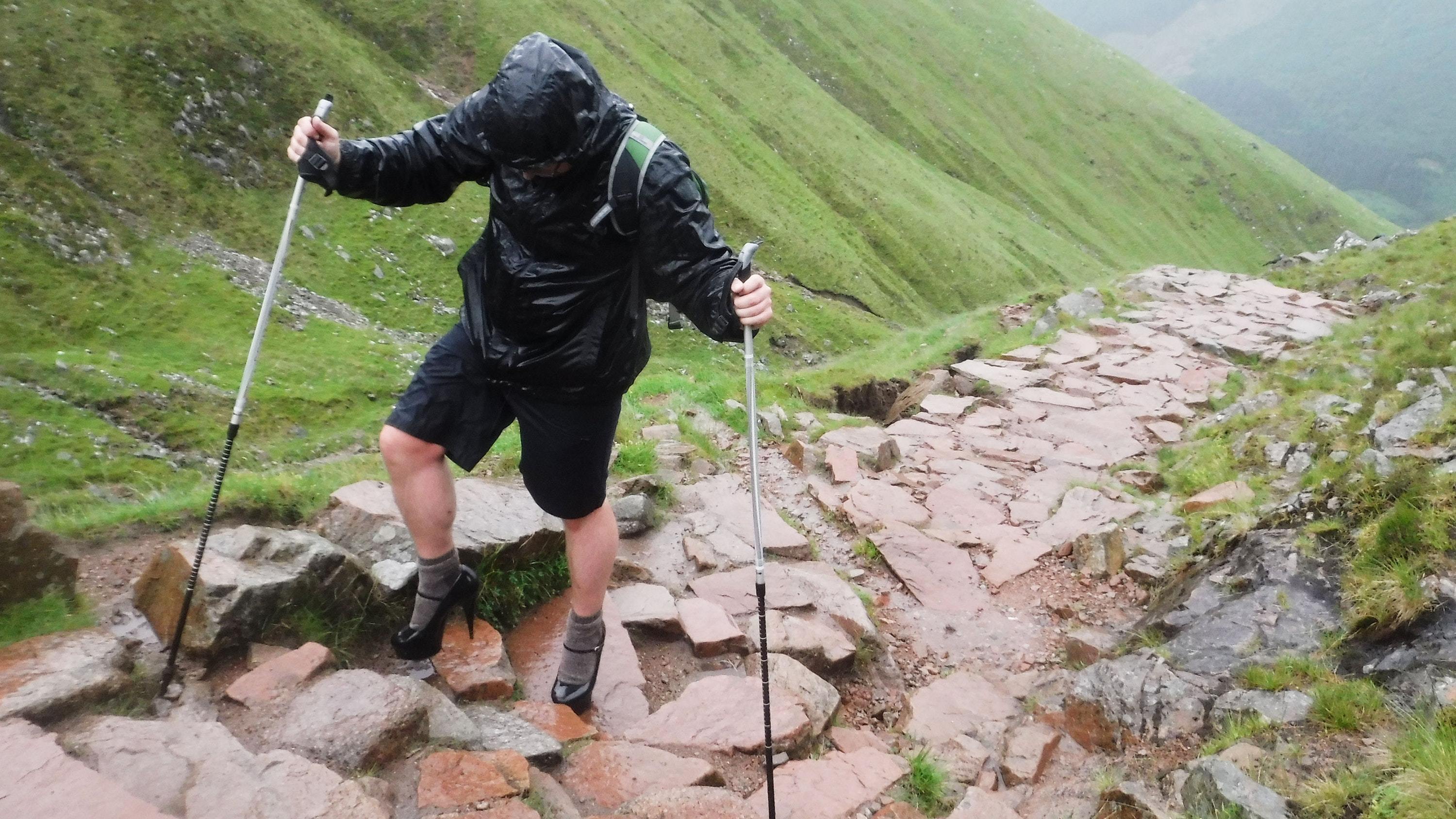 climbing ben nevis