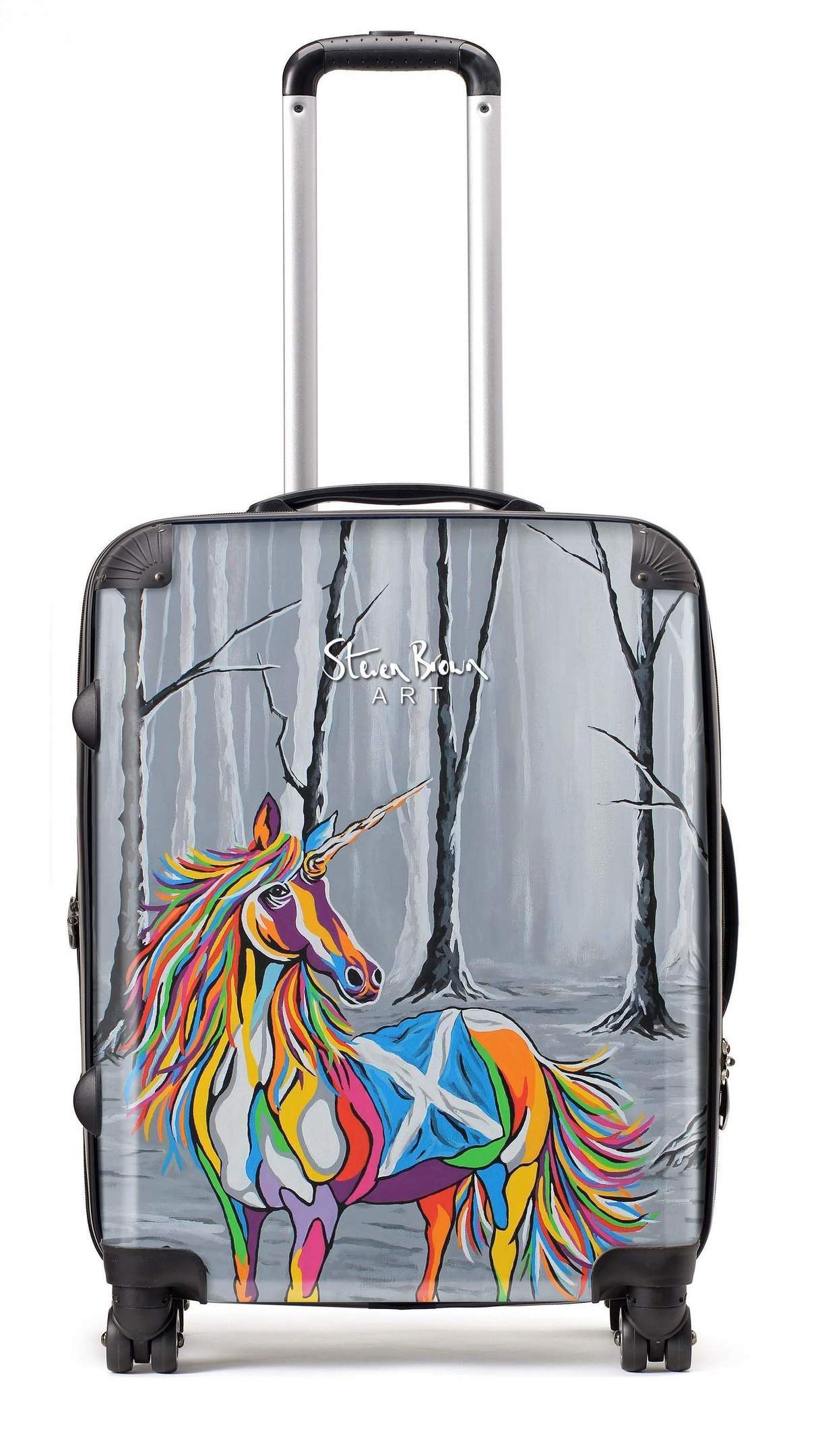 steven brown art suitcases