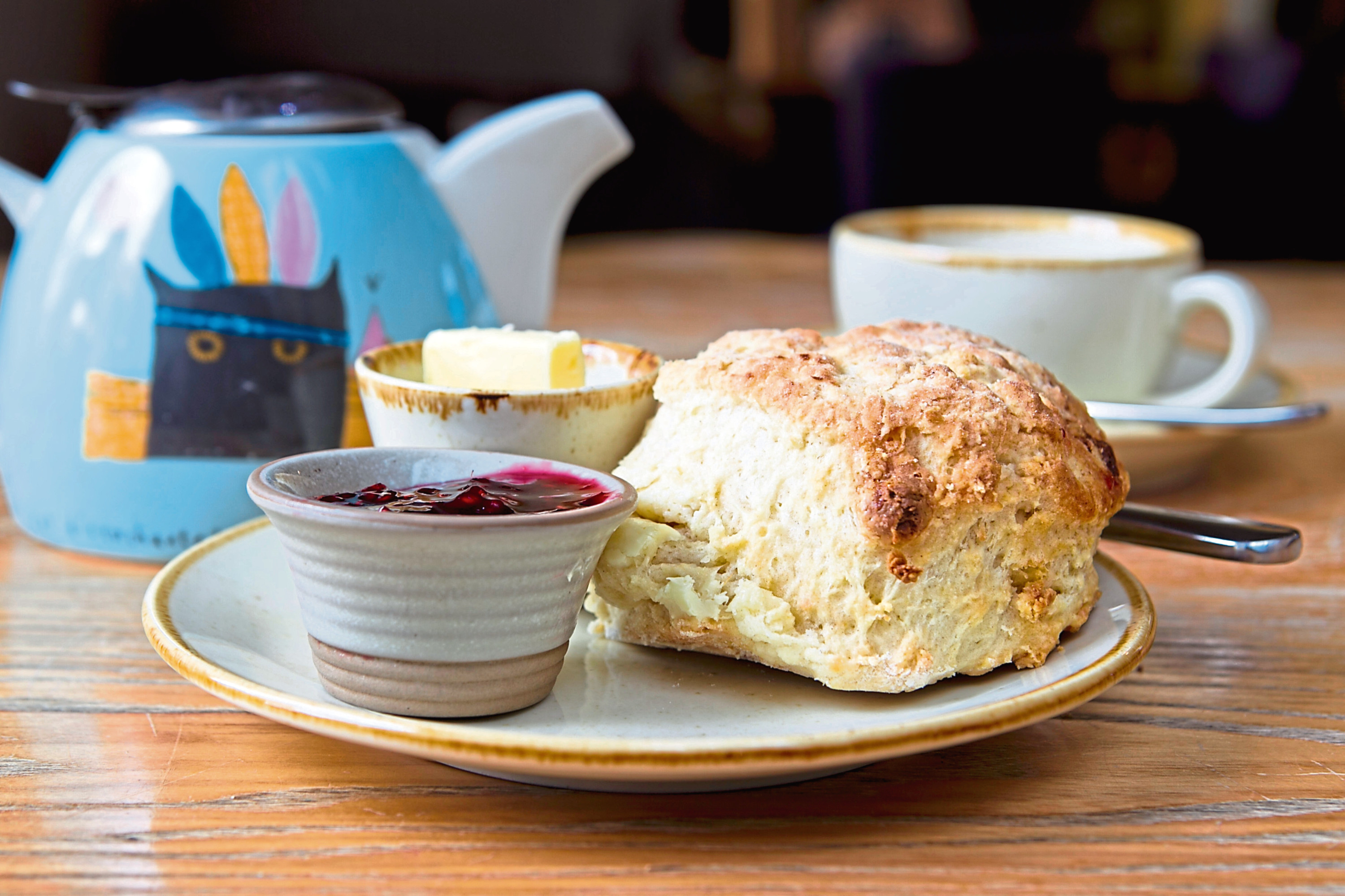 Our Scone Spy cafe  critic was feline good at The Cat  s 