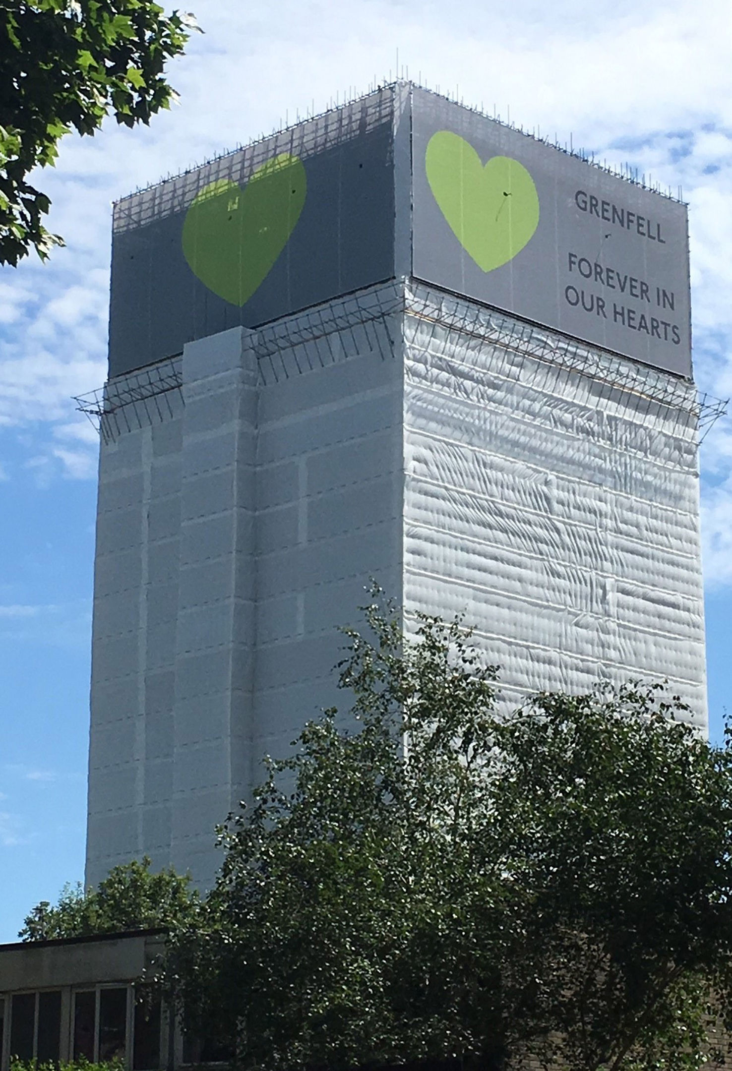 Tower blocks to light up in green to mark anniversary of ...