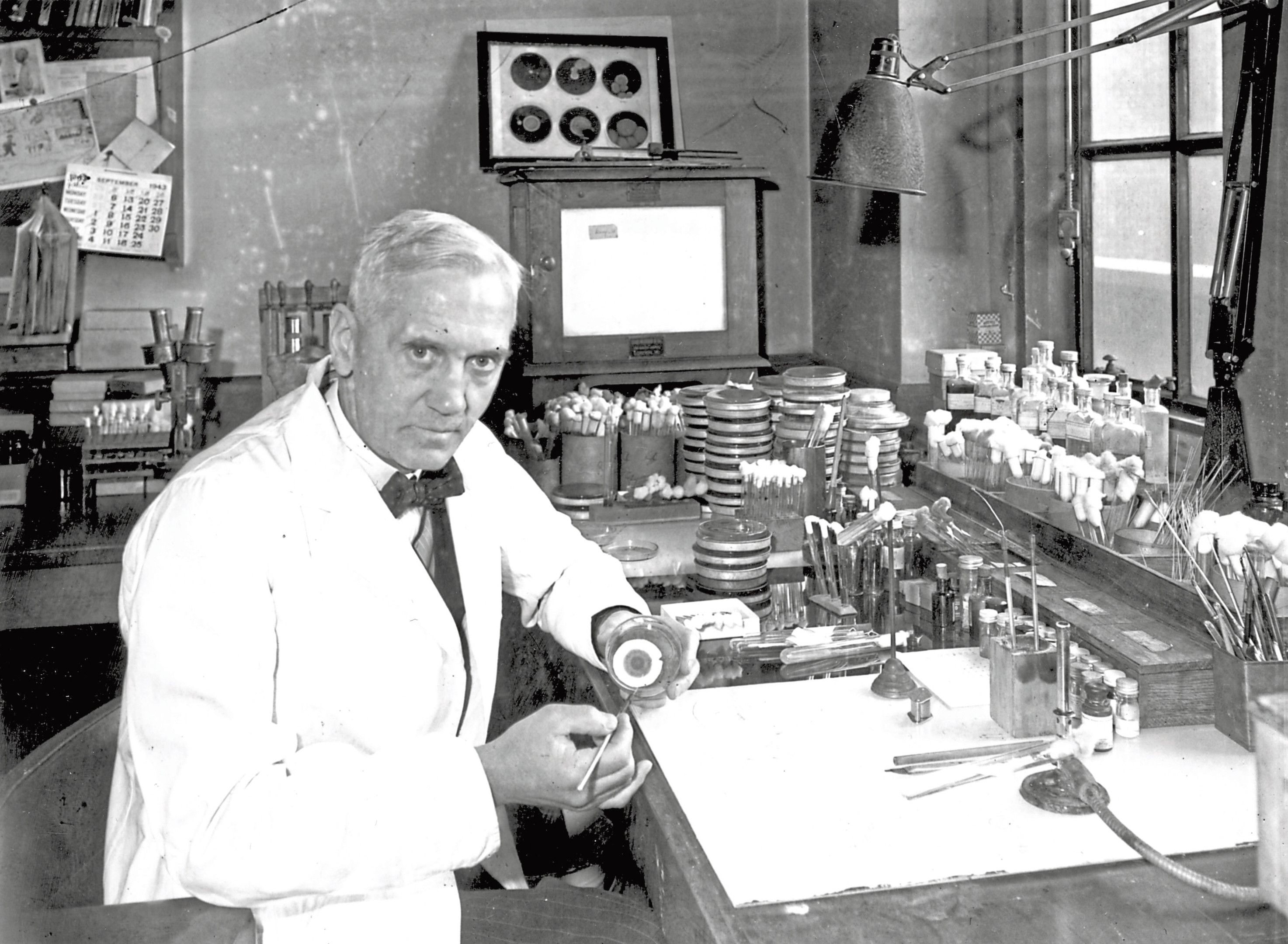 On this day in 1928 Sir Alexander Fleming's accidental drugs