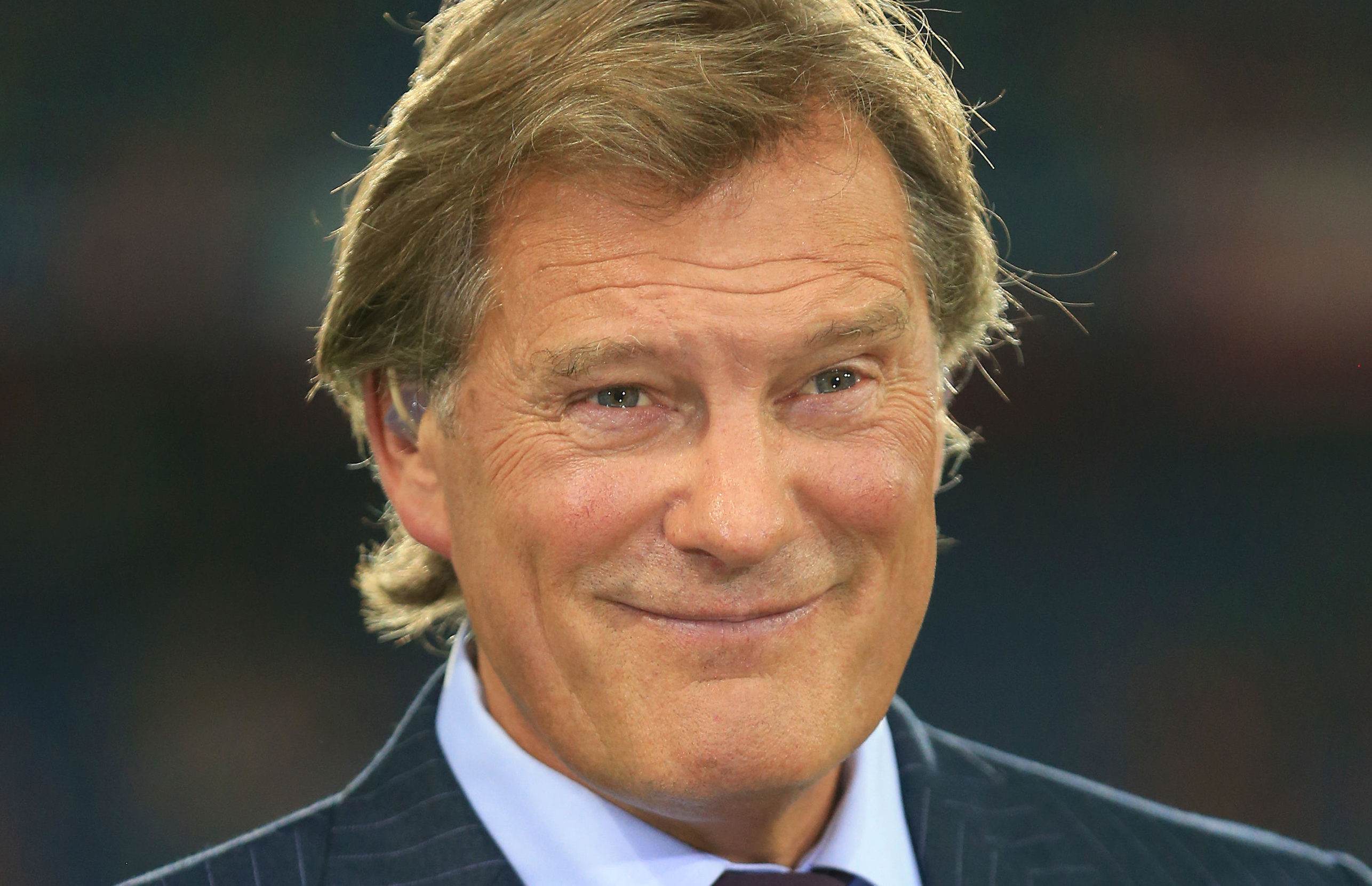 Football pundit and former England boss Glenn Hoddle in ...