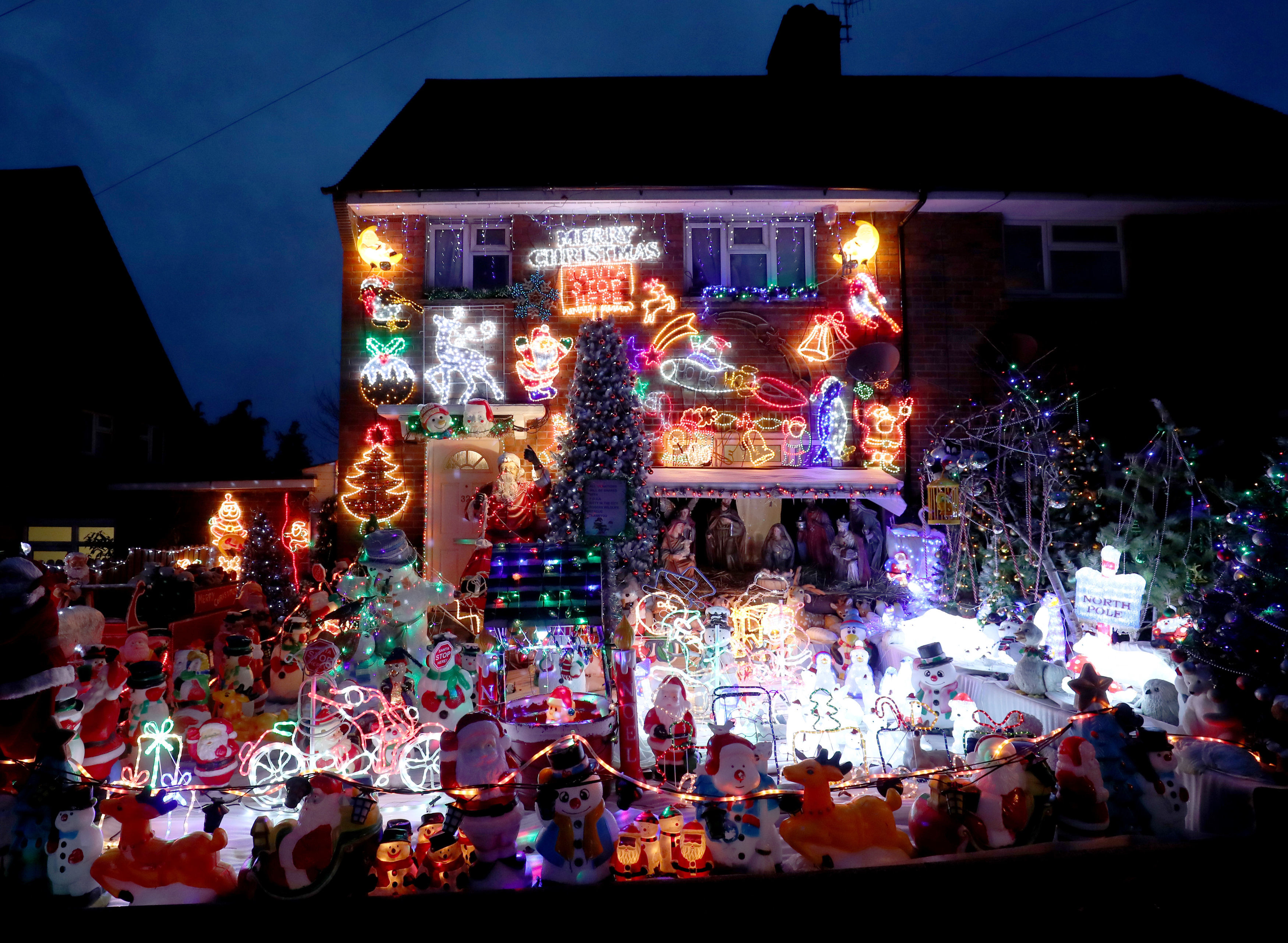 In pictures: Can you beat 'Britain's most festive street' for Christmas ...