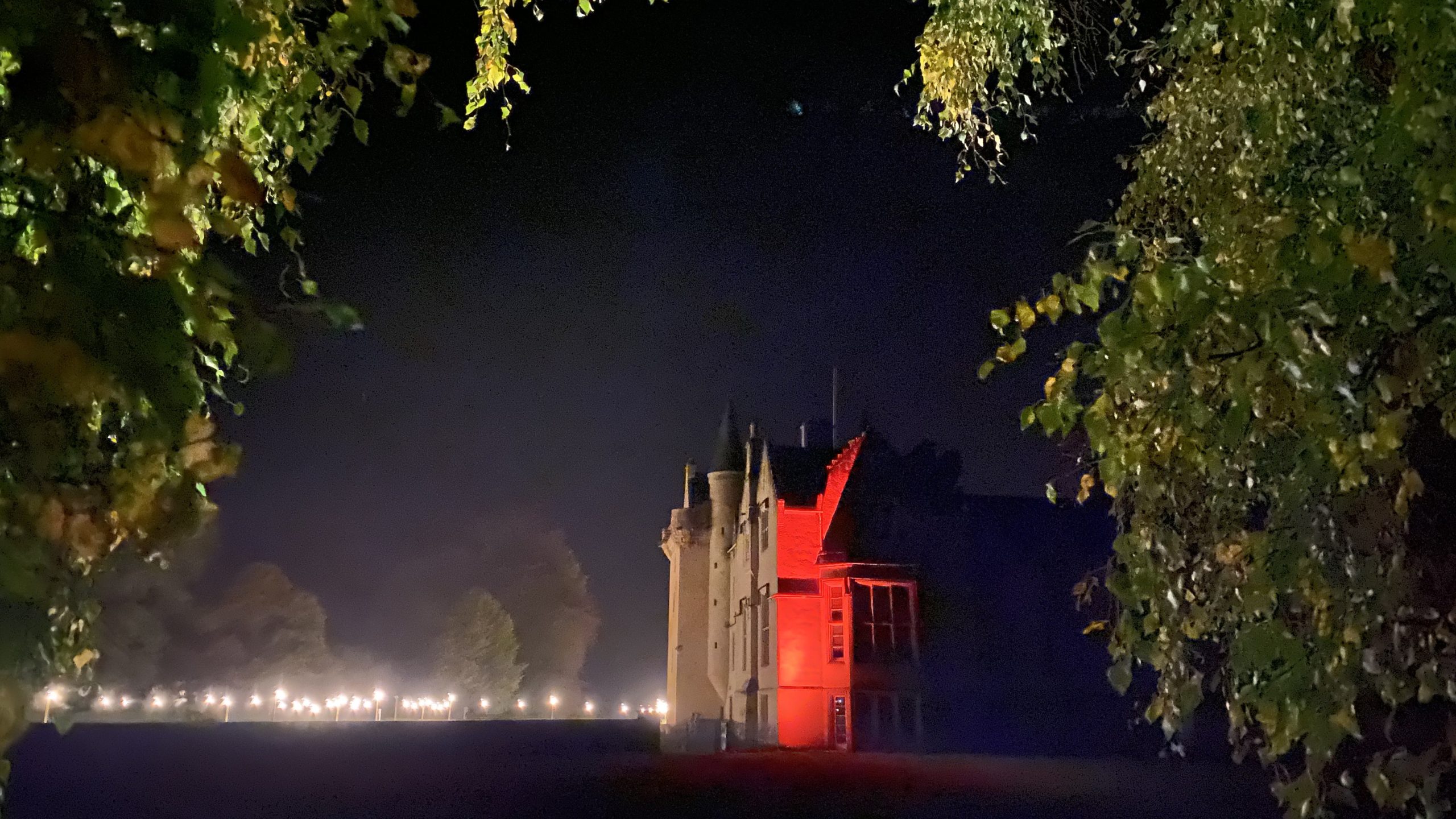 Brodie Castle transformed with light show as part of new after