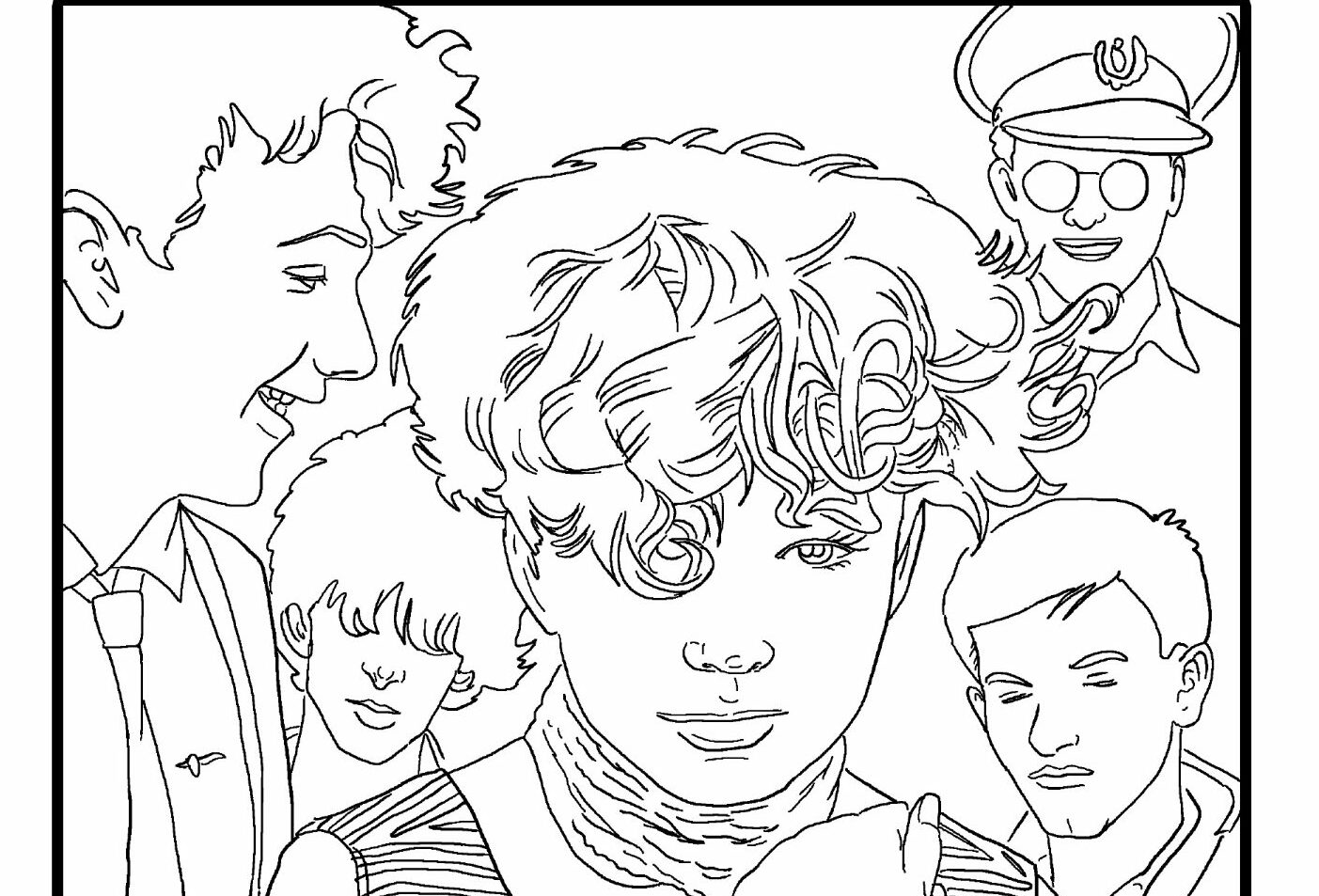 Former Marvel Artist Creates Scottish Music Colouring Books