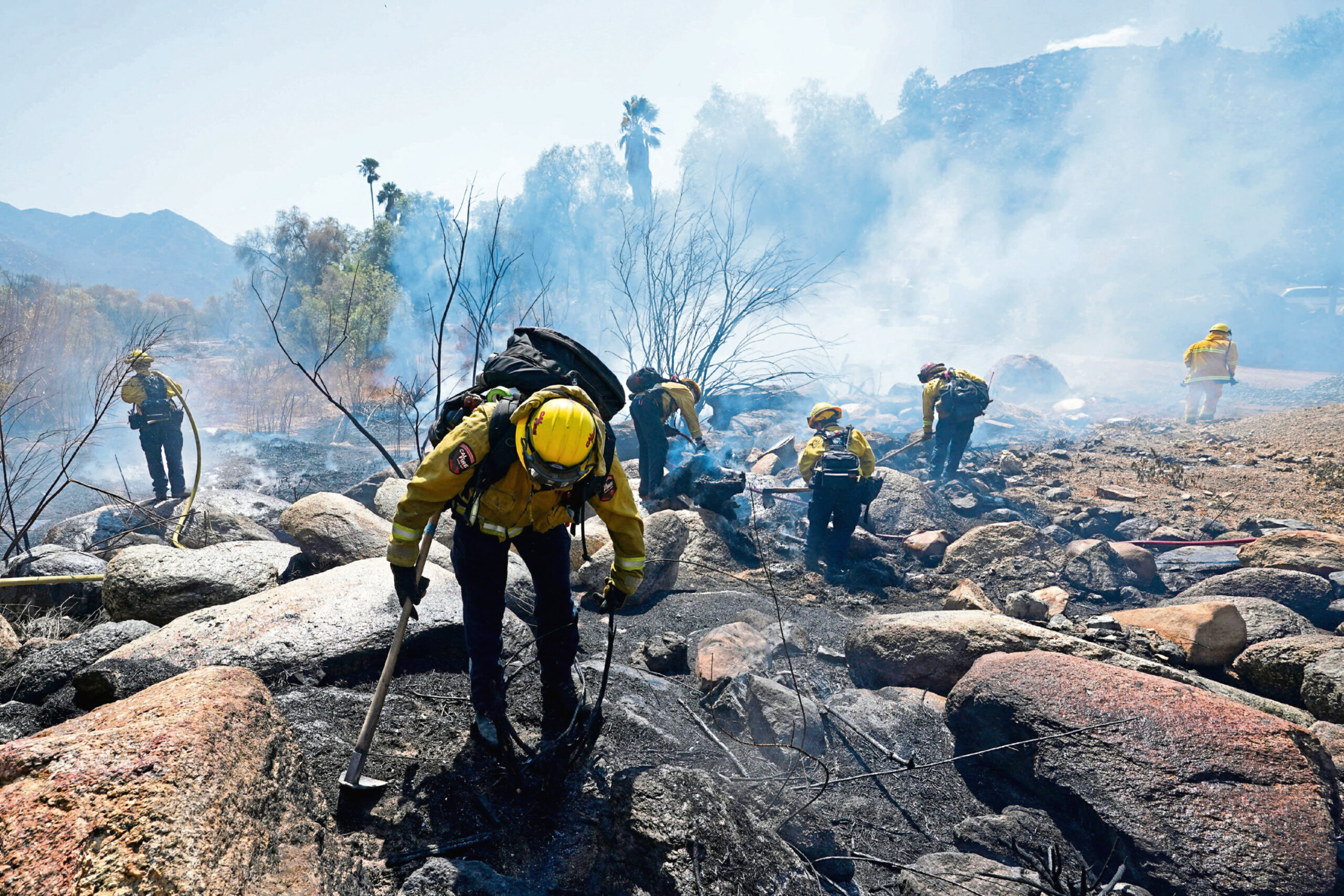 Thousands Forced To Flee Wildfires As California Hit By Brutal Heat